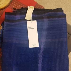 Eileen Fisher Cashmere/Linen Scarf